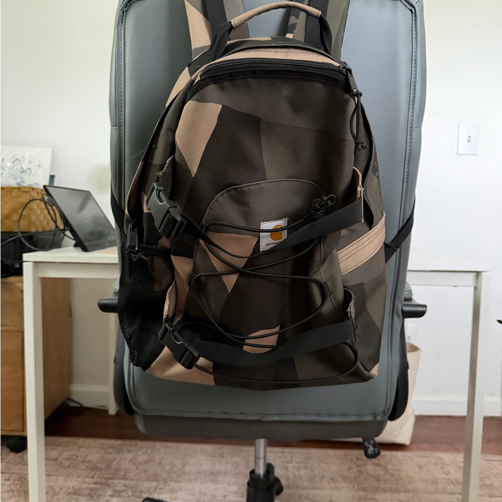 Carhartt Men’s Brown & Tan Camo Backpack